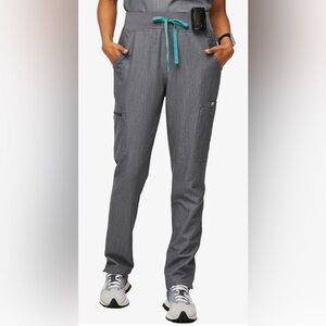 Figs Women’s Graphite Yola Skinny Scrub Pants Size Large